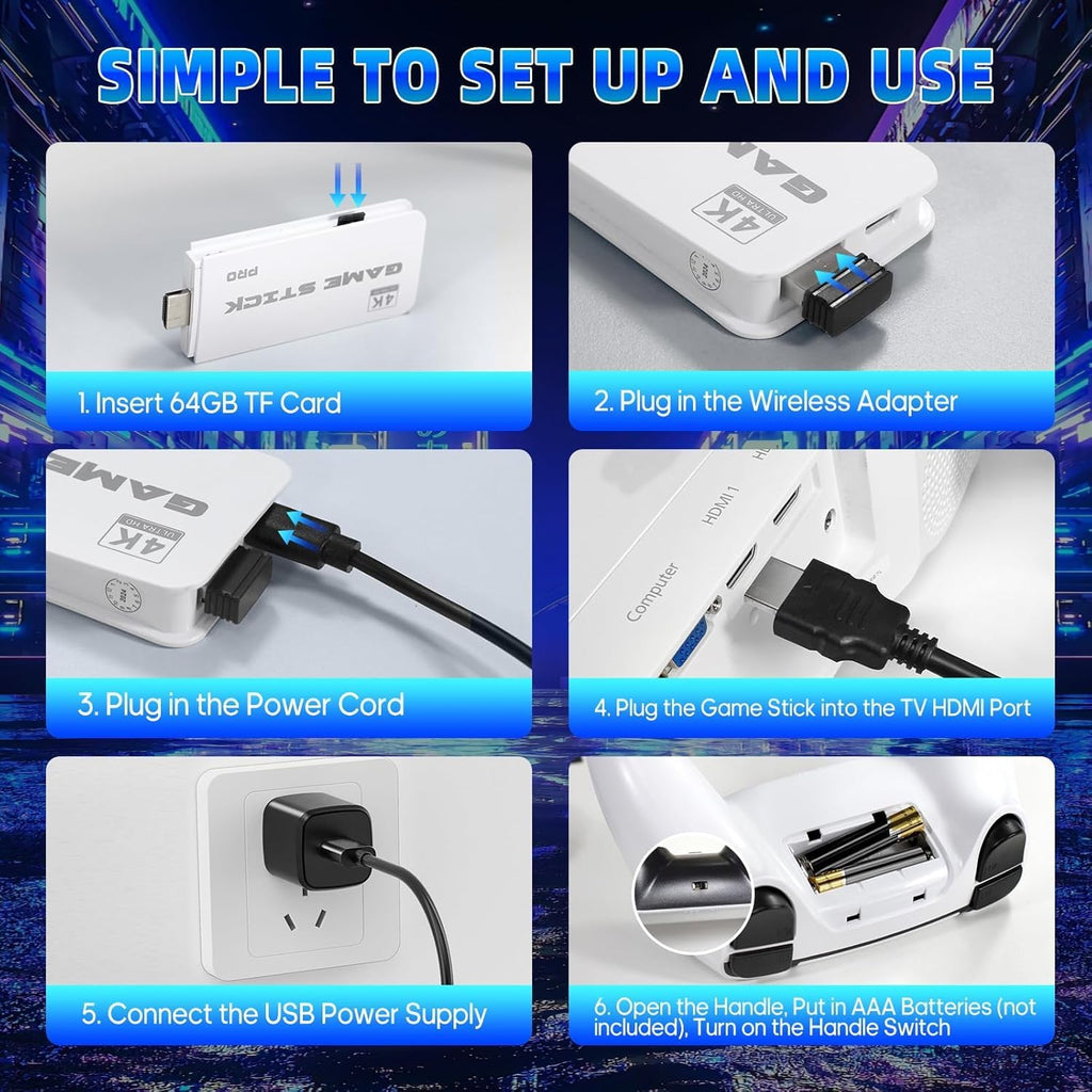Classic Retro Video Game with 20000+ Games